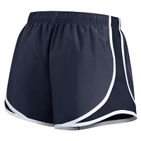 Women's Nike Navy West Virginia Mountaineers Primetime Tempo Performance Shorts