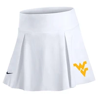 Women's Nike White West Virginia Mountaineers Club Performance Tennis Skirt with Shorts