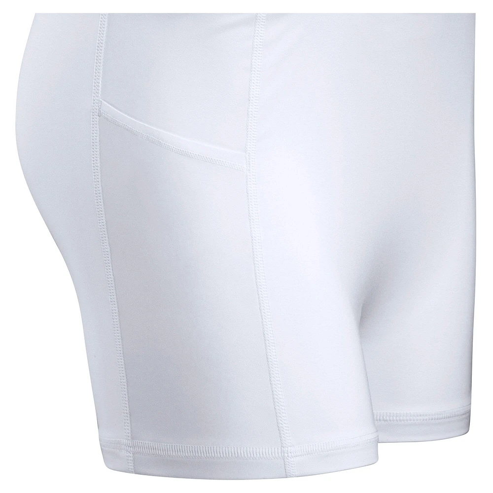 Women's Nike White West Virginia Mountaineers Club Performance Tennis Skirt with Shorts