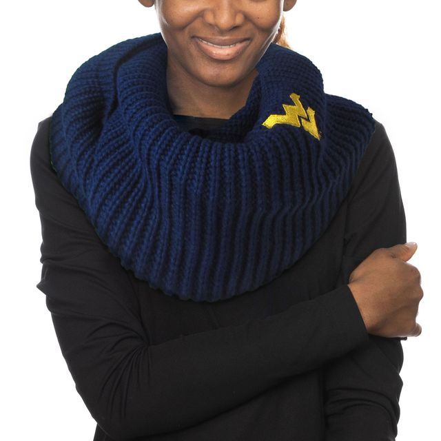 Écharpe Infinity Cowl Cowl ZooZatz West Virginia Mountaineers pour femme