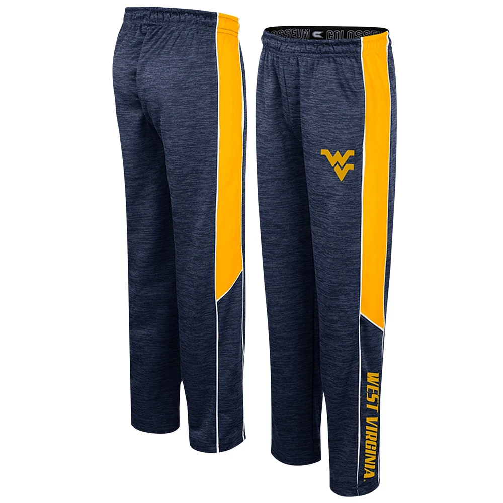 Pantalon Live Hardcore pour jeunes Colosseum Navy West Virginia Mountaineers