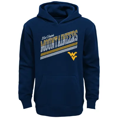 West Virginia Mountaineers Youth Love of the Game Pullover Hoodie - Navy