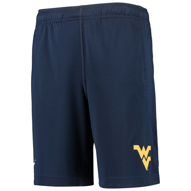 Short Nike West Virginia Mountaineers Performance Fly pour jeune, bleu marine