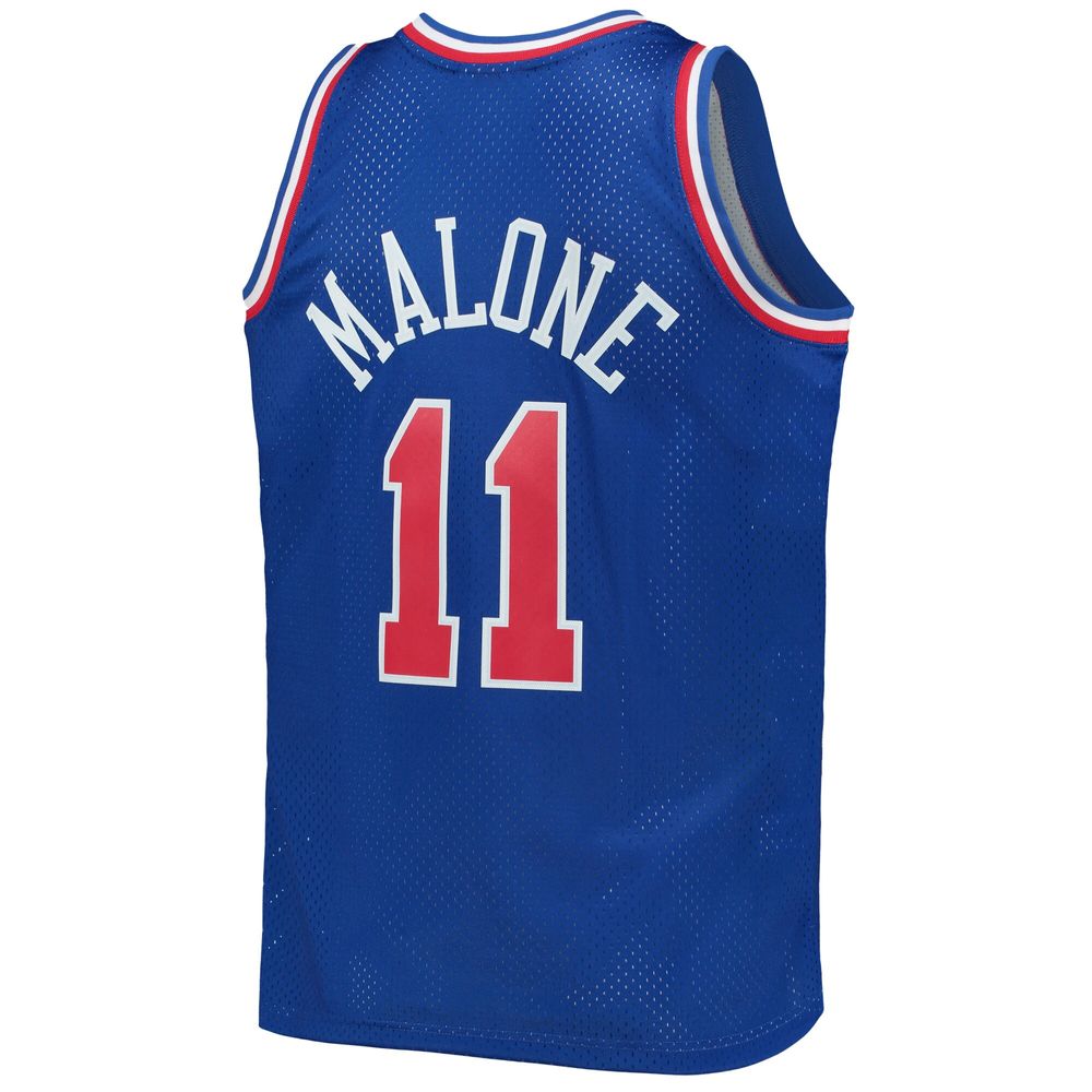 Men's Mitchell & Ness Karl Malone Royal Western Conference Hardwood Classics 1992 NBA All-Star Game Swingman Jersey