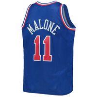 Men's Mitchell & Ness Karl Malone Royal Western Conference Hardwood Classics 1992 NBA All-Star Game Swingman Jersey