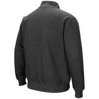 Men's Colosseum Black Western Kentucky Hilltoppers Tortugas Quarter-Zip Sweatshirt