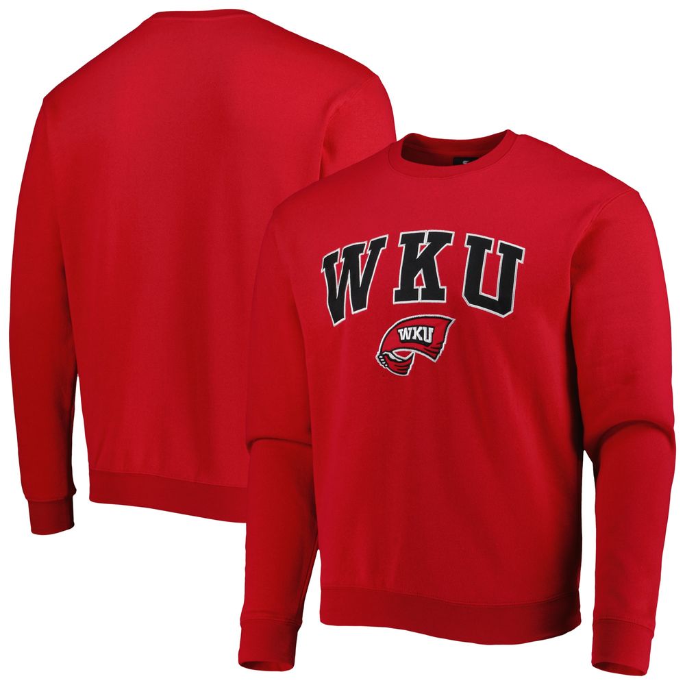 Men's Colosseum Red Louisville Cardinals Big & Tall Arch & Logo