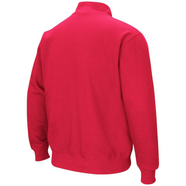 Colosseum Red Western Kentucky Hilltoppers Tortugas Sweat-shirt à quart de zip pour homme