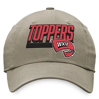 Top of the World Kaki Western Kentucky Hilltoppers Slice Casquette réglable pour homme