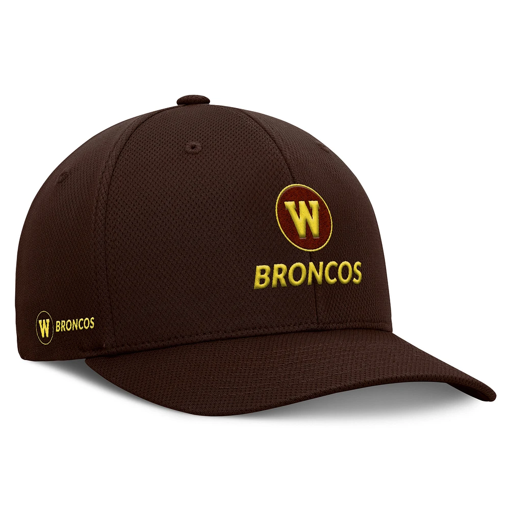 Men's Top of the World  Brown Western Michigan Broncos Reflex Performance Flex Hat