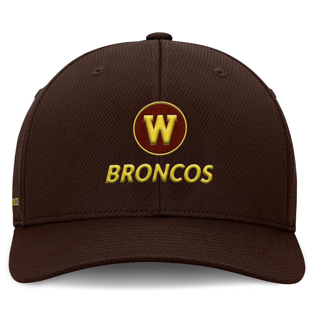 Men's Top of the World  Brown Western Michigan Broncos Reflex Performance Flex Hat