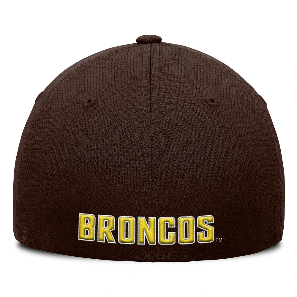 Men's Top of the World  Brown Western Michigan Broncos Reflex Performance Flex Hat