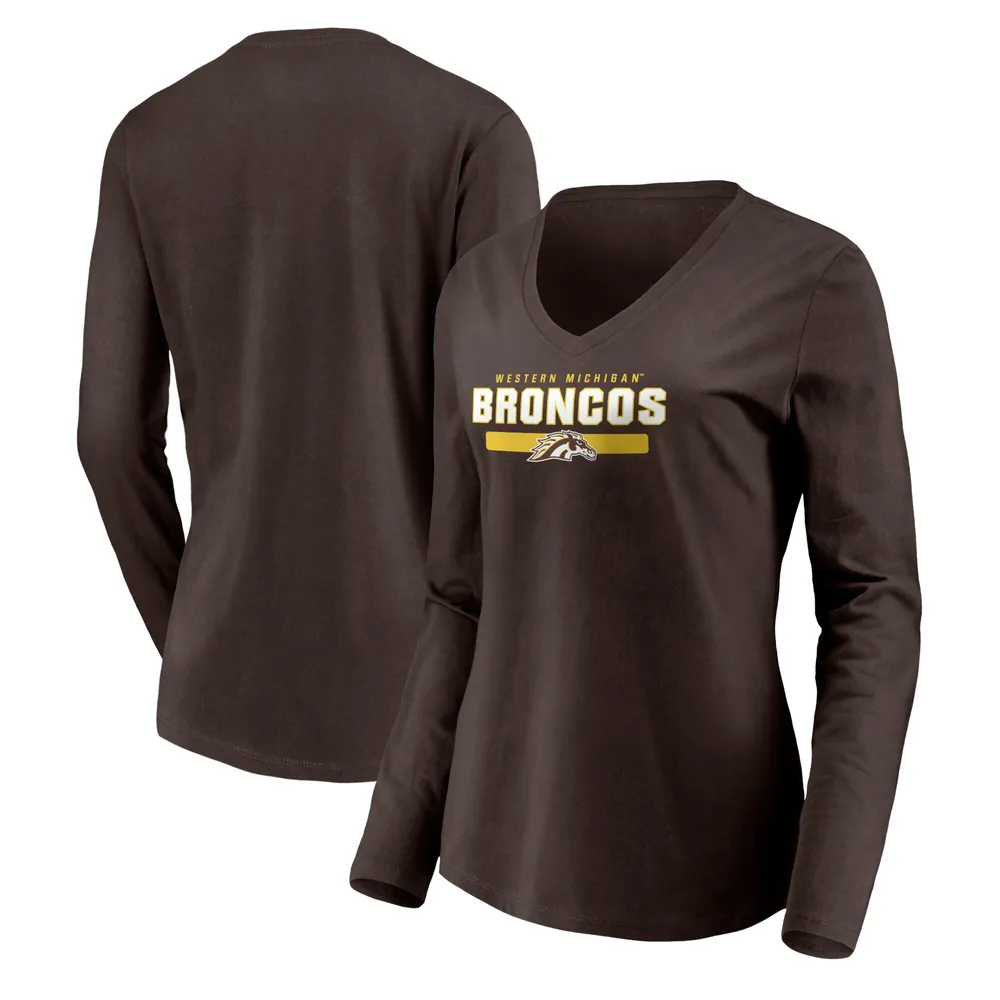 Lids Western Michigan Broncos Women's Team Strong Long Sleeve T