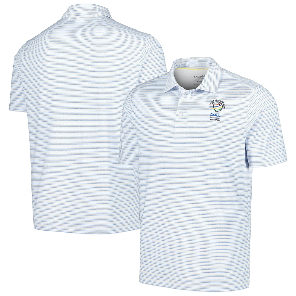 V101436 WGCDMP GF40SM-1000 AHD Dell Match Play Polo à rayures Islander Feed pour homme POLMEN