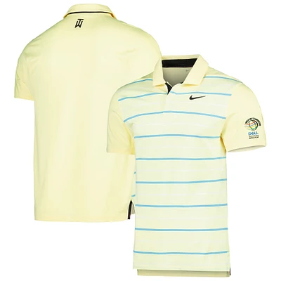 V107047 WGCDMP Polo à rayures NIK Tiger Woods WGC Dell Match Play pour homme POLMEN