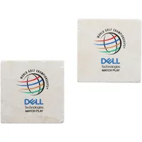 WGC-Dell Technologies Match Play Lot de 2 sous-verres en marbre