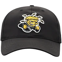 Casquette ajustable noire Top of the World pour homme des Shockers de Wichita State Victory Trainer
