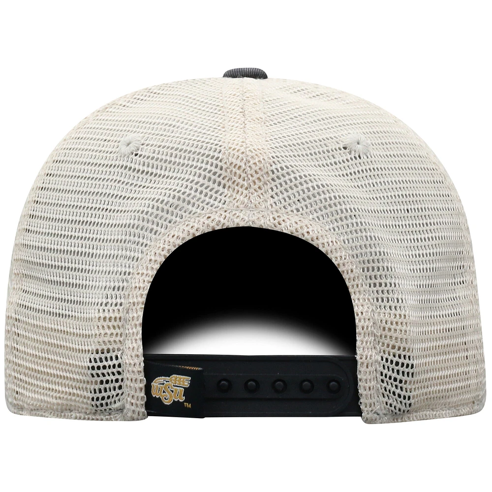 Men's Top of the World  Black Wichita State Shockers Off Road Adjustable Trucker Hat