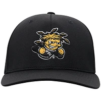 Casquette Reflex Flex noire Top of the World pour homme des Wichita State Shockers