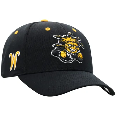 Wichita State Shockers Top of the World Triple Threat Adjustable Hat - Black