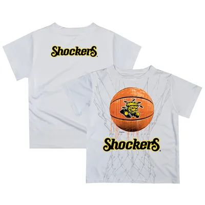 Wichita State Shockers Toddler Dripping Basketball T-Shirt