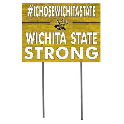 Wichita State Shockers 18'' x 24'' I Chose Lawn Sign