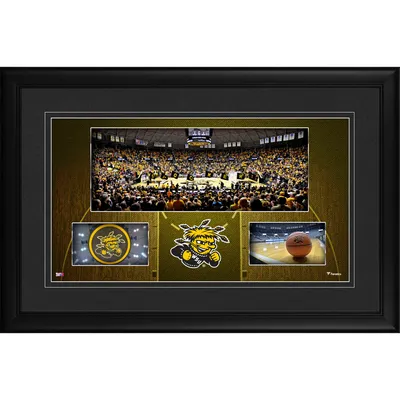 Wichita State Shockers Fanatics Authentic Framed 10'' x 18'' Charles Koch Arena Panoramic Collage