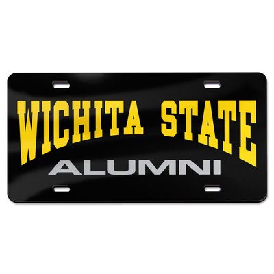 WinCraft Wichita State Shockers Alumni Laser Cut Acrylic License Plate