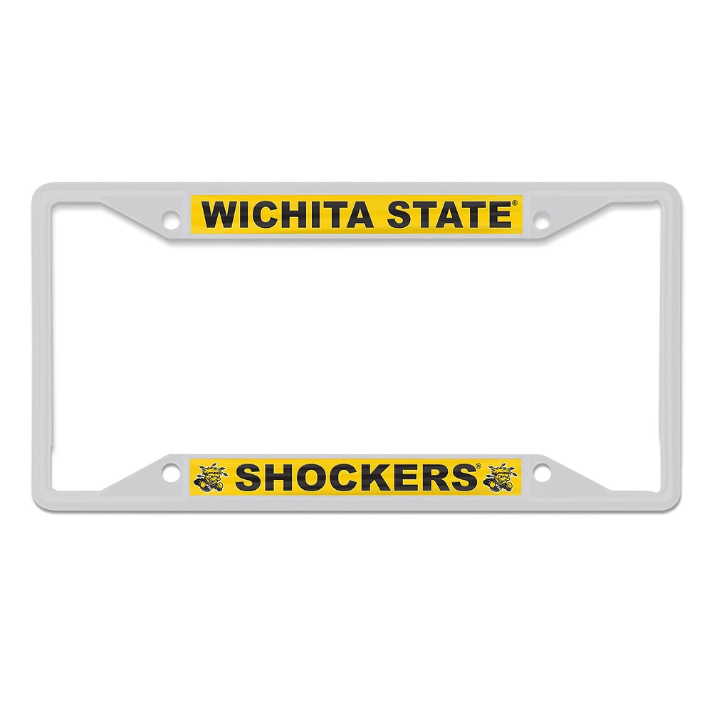 WinCraft Wichita State Shockers Cadre de plaque d'immatriculation couleur chrome