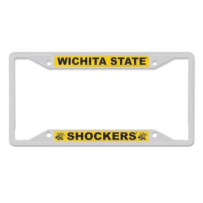 WinCraft Wichita State Shockers Cadre de plaque d'immatriculation couleur chrome