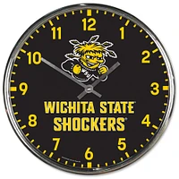 WinCraft Wichita State Shockers Chrome Wall Clock