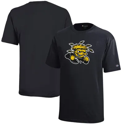 Wichita State Shockers Champion Youth Jersey T-Shirt - Black