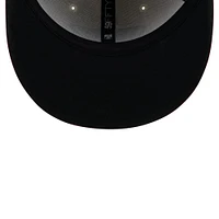 Men's New Era Gray Wichita Wind Surge Theme Night Chili Buns 59FIFTY Fitted Hat