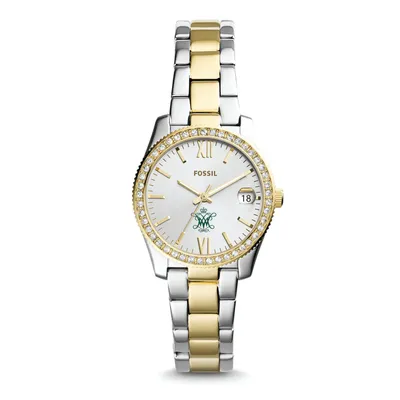 William & Mary Tribe Fossil Women's Scarlette Mini Two-Tone Stainless Steel Watch