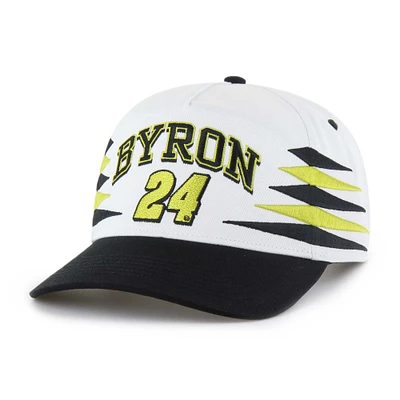 Men's '47  White William Byron  Diamond Cut Hitch Adjustable Hat