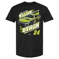 Men's Hendrick Motorsports Team Collection Black William Byron Raptor Car T-Shirt