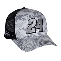 Men's Hendrick Motorsports Team Collection  Camo William Byron Digital Adjustable Hat