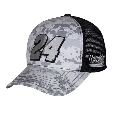 Men's Hendrick Motorsports Team Collection  Camo William Byron Digital Adjustable Hat