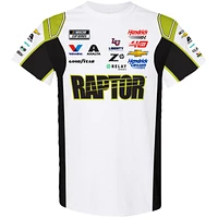 Men's Hendrick Motorsports Team Collection  White/Black William Byron Raptor Uniform T-Shirt