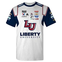 Men's Hendrick Motorsports Team Collection  White William Byron Liberty University Uniform T-Shirt