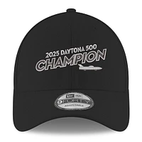 Men's New Era  Black William Byron 2025 Daytona 500 Champion 9FORTY Adjustable Hat