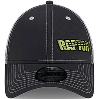 Men's New Era  Graphite/White William Byron Raptor 9FORTY Trucker Adjustable Hat