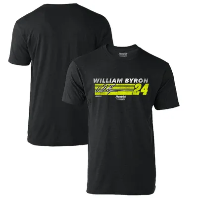 William Byron Richard Childress Racing Team Collection Hot Lap T-Shirt - Heather Charcoal