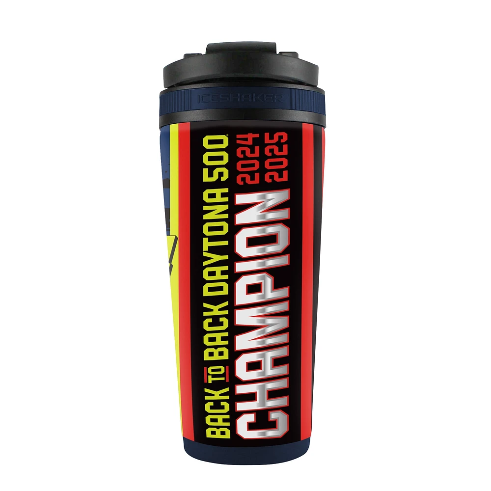 WinCraft William Byron 2025 Daytona 500 Champion 26oz. Ice Shaker Bottle
