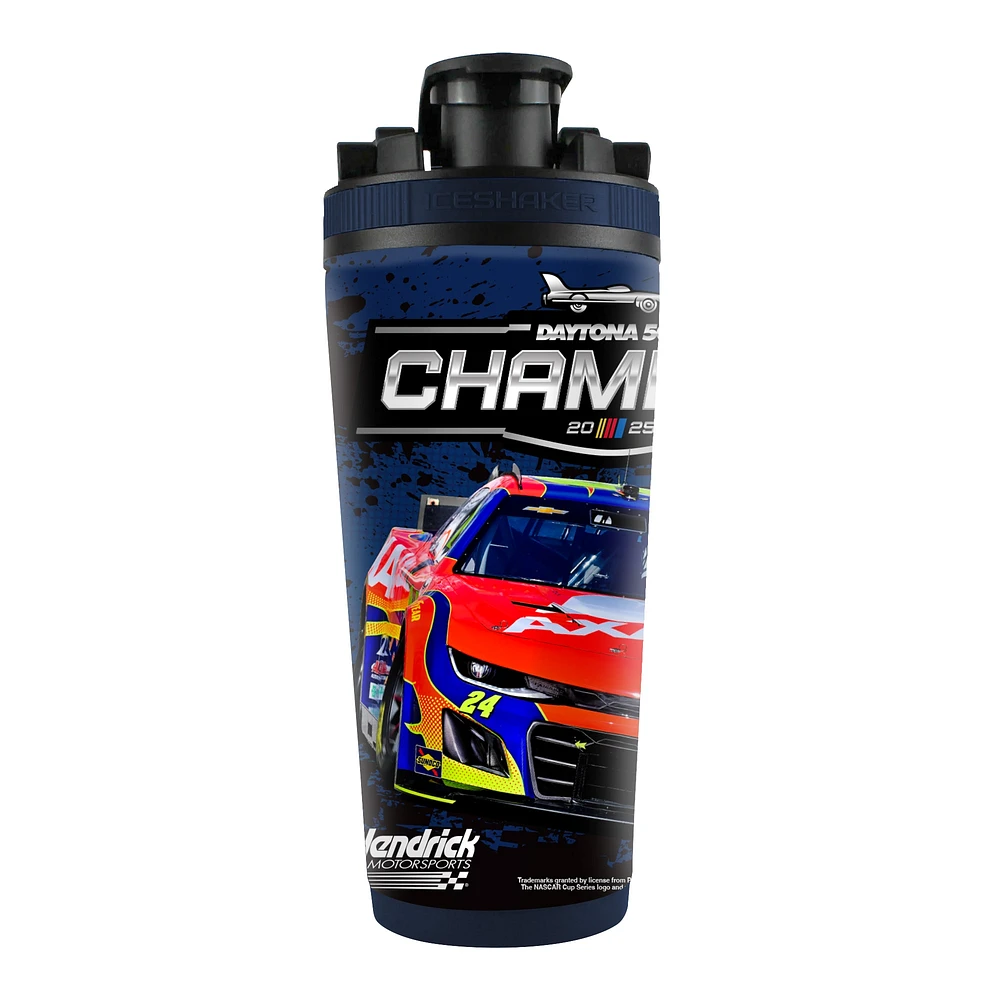 WinCraft William Byron 2025 Daytona 500 Champion 26oz. Ice Shaker Bottle