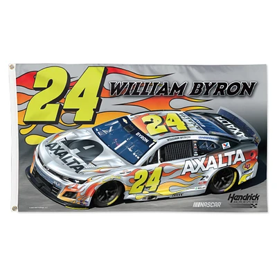 Drapeau de luxe WinCraft William Byron Darlington Throwback unilatéral 3' x 5'