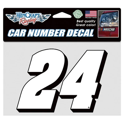 Décalcomanie numéro WinCraft William Byron