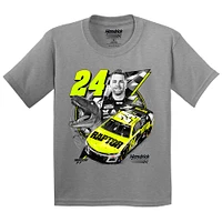 Youth Hendrick Motorsports Team Collection  Heather Gray William Byron Car T-Shirt