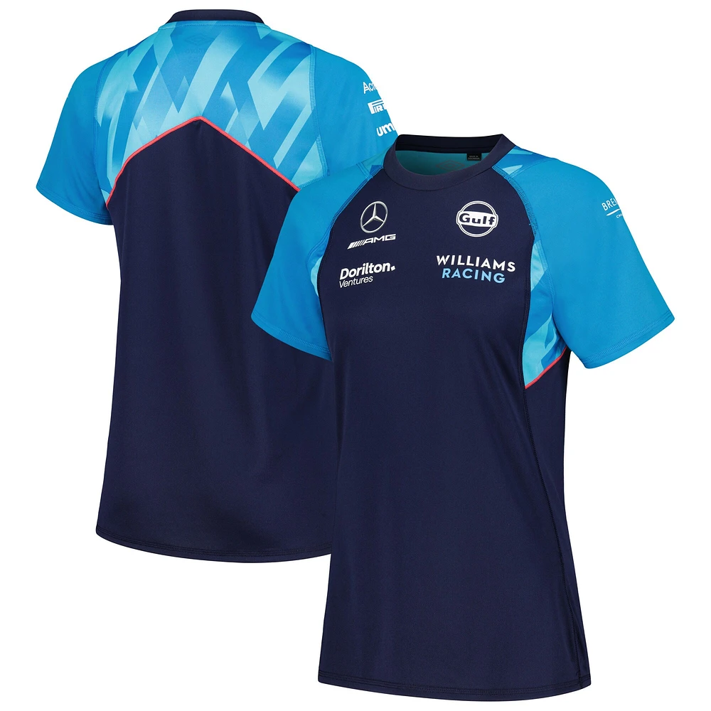 Women's Umbro Navy Williams Racing 2023 Training Jersey