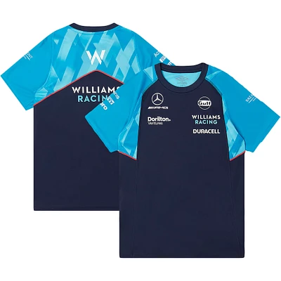 Youth Umbro  Navy/Light Blue Williams Racing 2023 Training Jersey